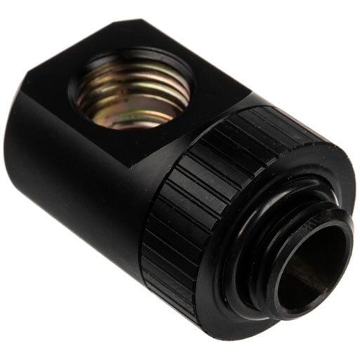 Adaptor Racirea  Apa Torque T-Splitter G1/4inch  Diametru 23mm Negru