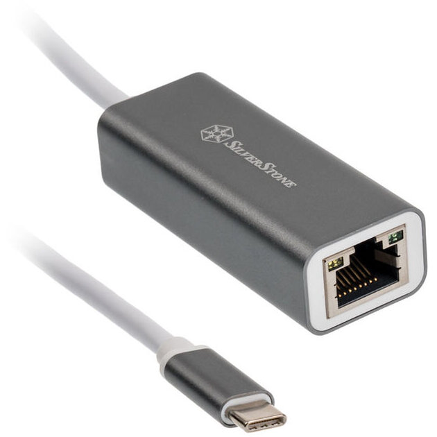 Adaptor SST-EP13C  Gigabit Ethernet USB 3.1 Type C Alb