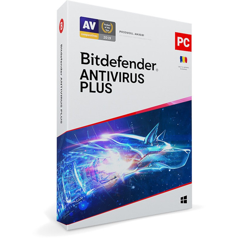 Antivirus Antivirus Plus 2021 1 Dispozitiv 1 An Licenta noua Retail Box