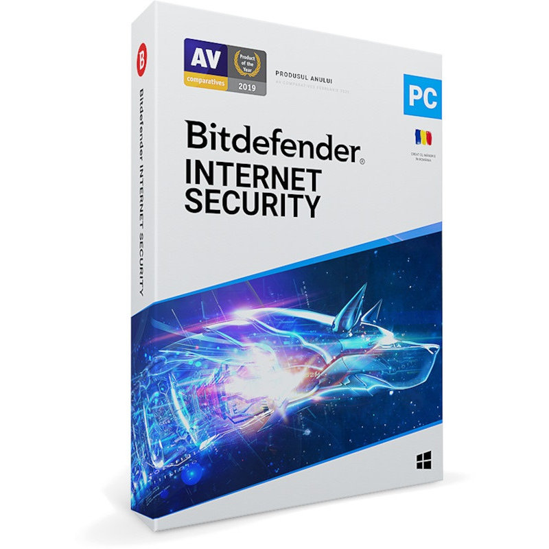Antivirus Internet Security 2021 1 Dispozitiv 1 An Licenta noua Retail Box