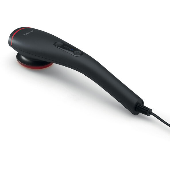 Aparat de Masaj MG 24 cu Incalzire 3 Accesorii Interschimbabile Negru