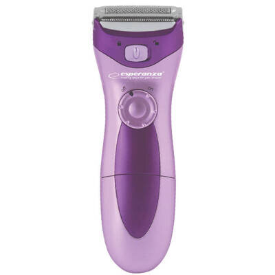 Aparat De Ras Aruba EBG003V Pentru Femei Baterie Rezistent La Stropire Violet