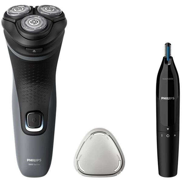 Aparat De Ras S1142/02 Umed Si Uscat Fara Fir Capete 3D Flexibile 40min Gri Inchis