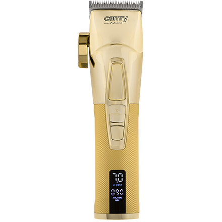 Aparat De Tuns Premium Metaliccu 100W LCD 2x Viteze Acumulator Ceramic/Titan Auriu