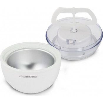 Aparat pentru inghetata EKI001 vas 0.6L 7W Preparare 15-30min Alb