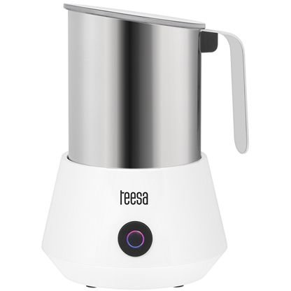 Aparat Spumare Lapte Aroma F50 590ml Oprire Automata Functie Incalzire Alb