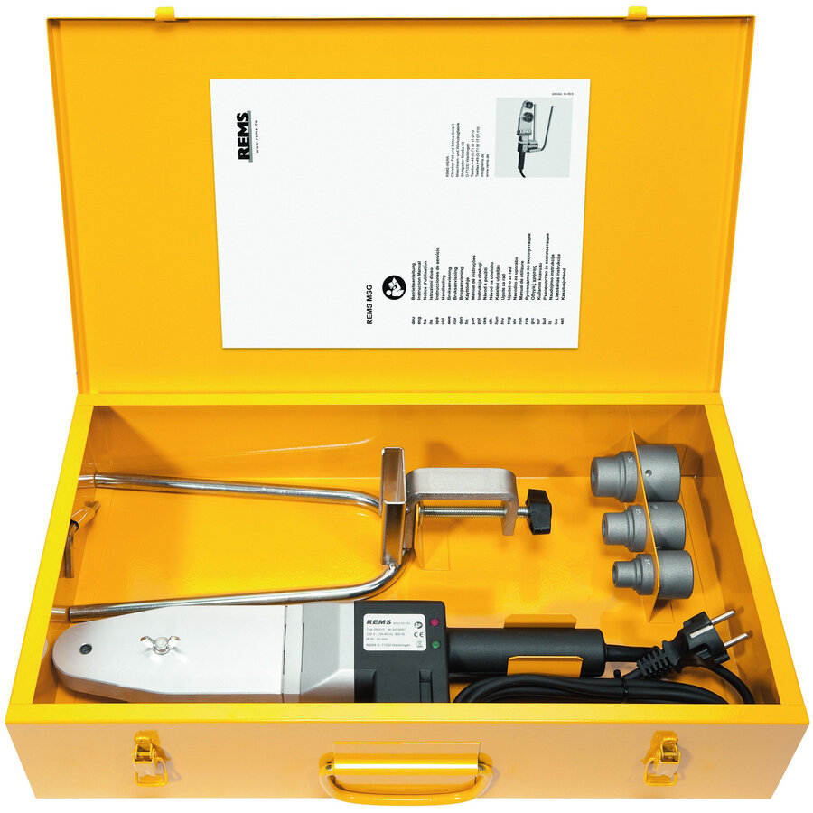 Aparat Sudura Polifuziune MSG 63 FM Set 20-25-32 256233 Galben