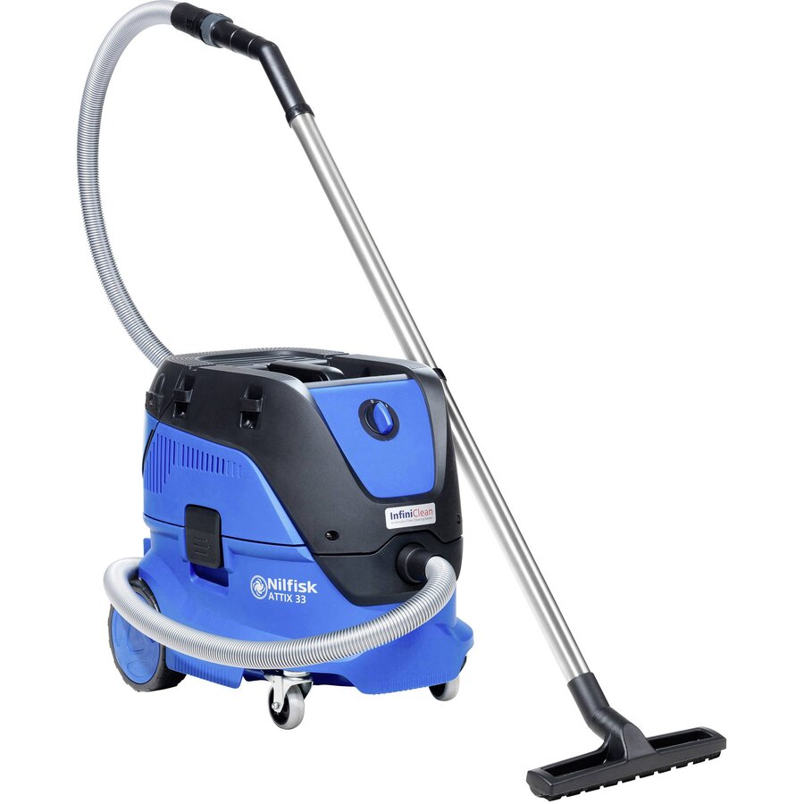 Aspirator Uscat/Umed 30l 1200W 14.50kg Cablu 7.5m Albastru/Negru