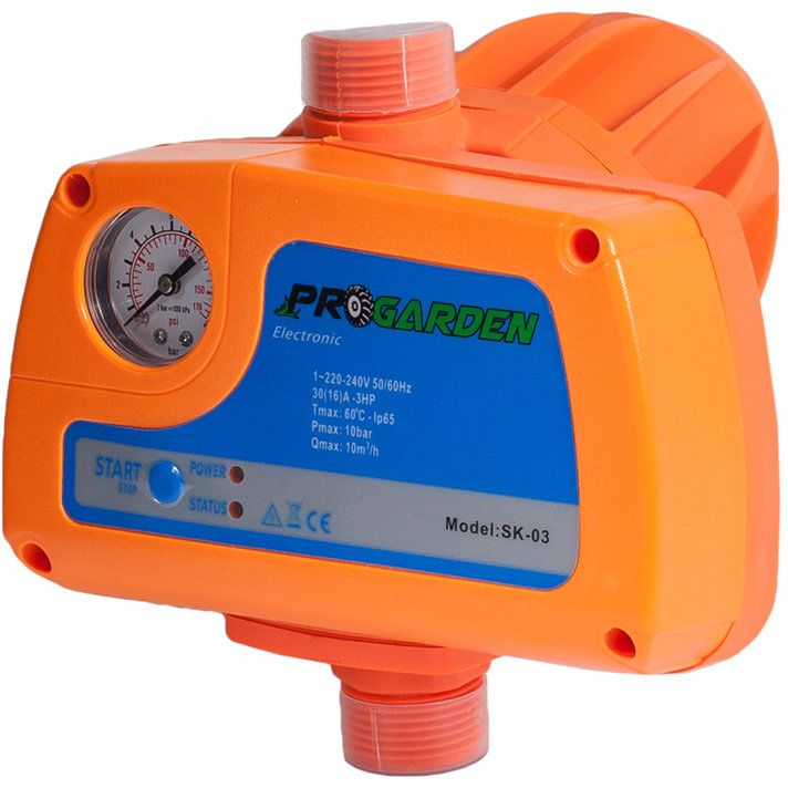 Automatizare Electropompa SK-03 max. 2.2kW 230V 10bar 1inch Portocaliu