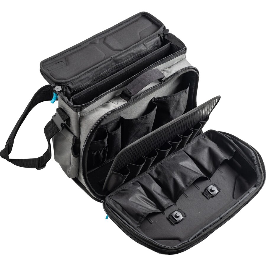 B&W TEX.223+Belt+Zipperbag+Hammer, tool box (black, Bundle 2)