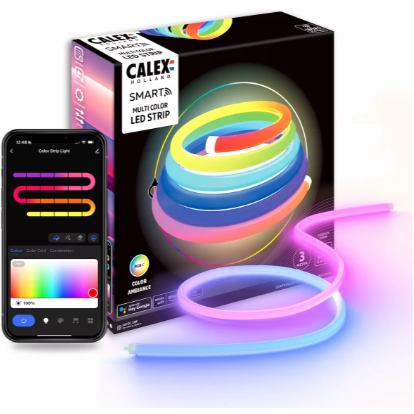 Banda LED Smart Neon Tube 360 Grade  3m  RGBIC  18W  3M  IP44  Multicolor