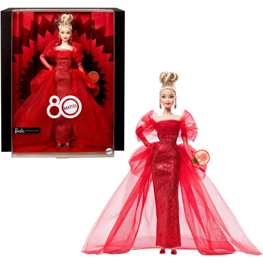 Barbie Barbie Signature Collectible Doll for the 80th Anniversary of  - Blonde