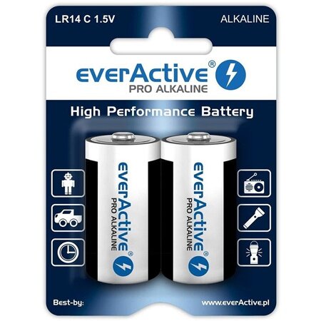 BATERIE ALCALINA LR14 BLISTER 2 BUC EVBATERIE ALCALINA LR14 BLISTIVER 2 BUC