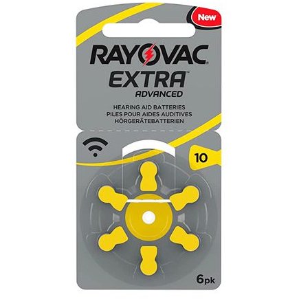 BATERIE AUDITIVA RAYOVAC 10 BLISTER 6 BUC