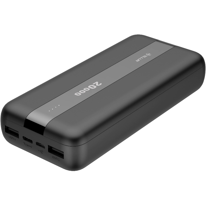 Baterie Externa PBC203  20000mAh  2xUSB Type-C MicroUSB Negru