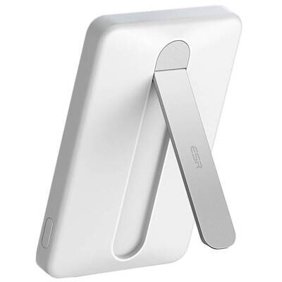 Baterie Externa Qi2 MagSlim 5000mAh Alb