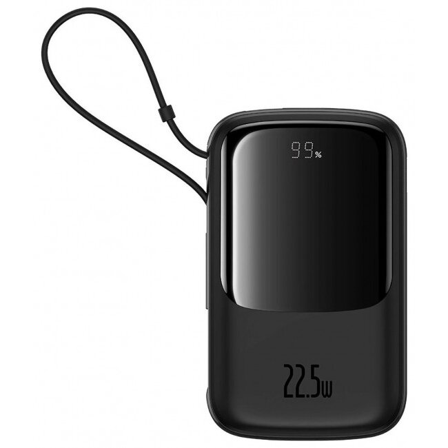 Baterie Externa Qpow Pro+ 10000mAh 22.5W USB-C Negru