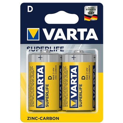 BATERIE R20 BLISTER 2 BUC BATERIE SUPERLIFE LR20 BL 2 BUC