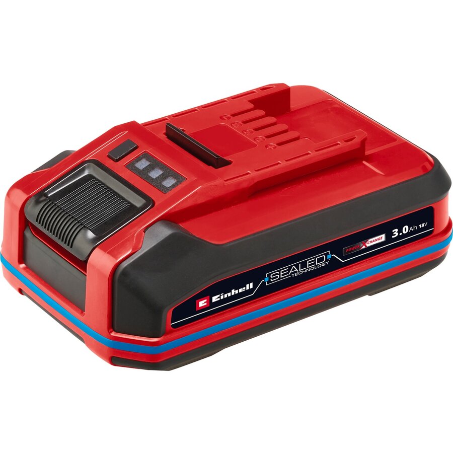 battery Power-X-Change Plus 18V 3.0Ah SEALED (red/black, IP57, waterproof, short circuit protection)