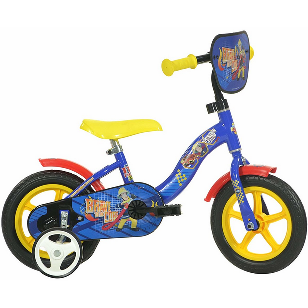 Bicicleta copii Pompierul Sam 10 inch
