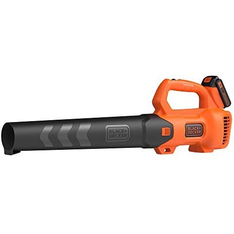 BLACK + DECKER battery Axial fan BCBL200L QW, 18 Volt, leaf blower (orange / black, Li-ion battery 2,0Ah)