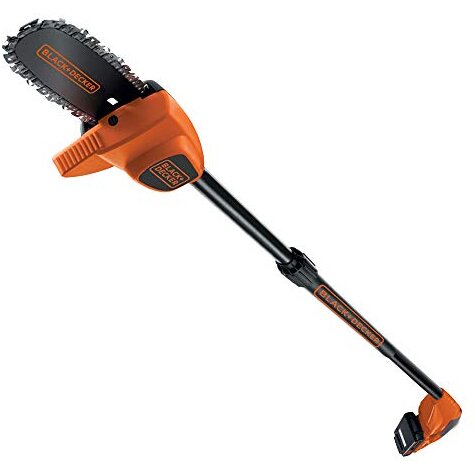 BLACK & DECKER battery-mounted pruner GPC1820L20 - orange - 18 volt Li-ion battery 2.0Ah