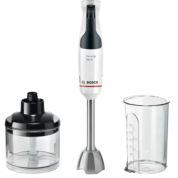 Blender Manual MSM4W220 Vertical 600W 0.6l Viteza Variabila Alb-Negru