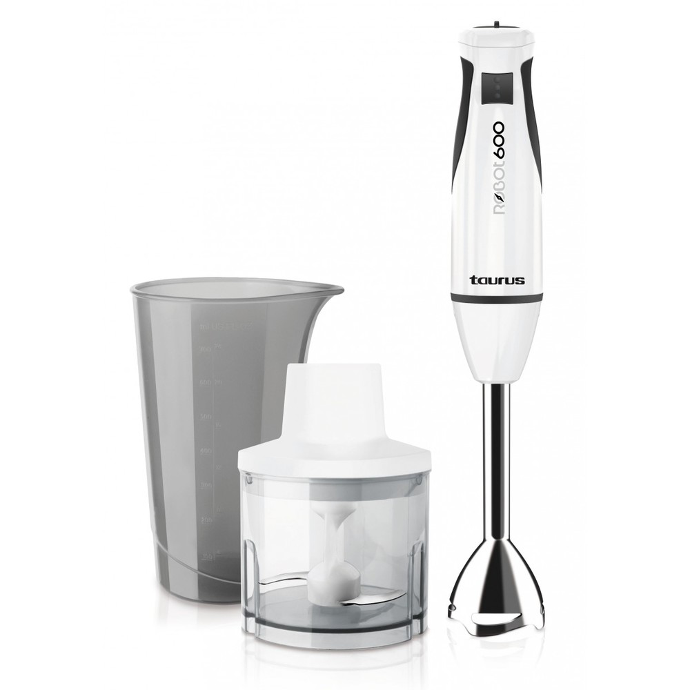 Blender Robot 600 Plus Inox 600W Alb