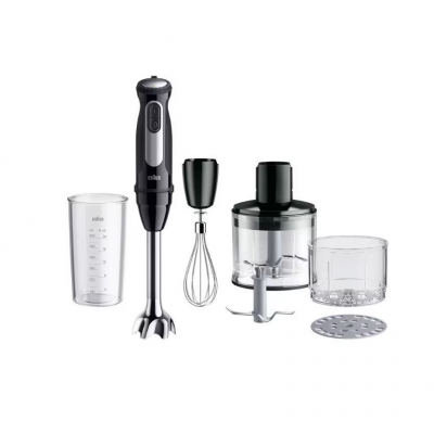 Blender Vertical MultiQuick 5 Pro MQ55254MBK Pahar Gradat 0.6L Tocator 0.5L 1000W Negru