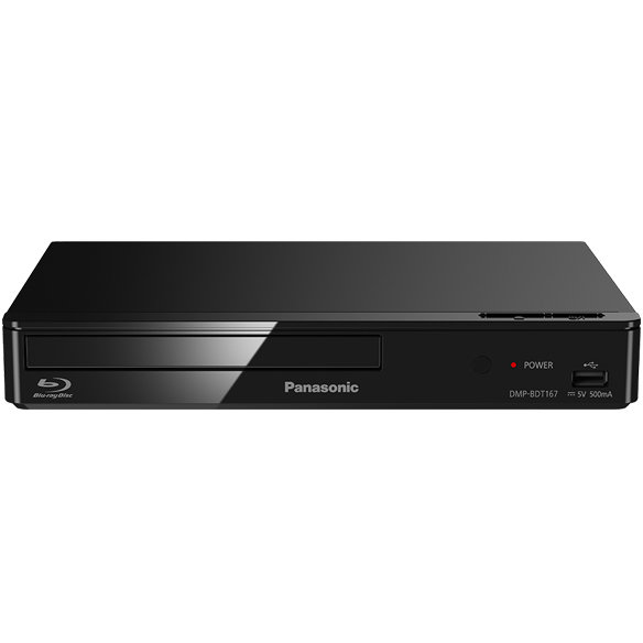Blu-Ray Player DMP-BDT167EG Smart Full HD 3D Black