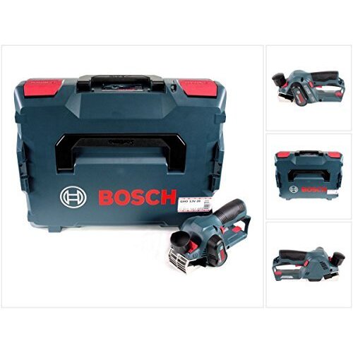 Bosch cordless planer GHO 12V 20 solo Professional, Electrical plane (blue / black, L-BOXX, without battery and charger)