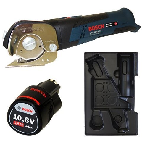 Bosch cordless universal cutter CIS 12V-300 Professional solo, 12V, electric scissors (blue / black, without battery and charger)