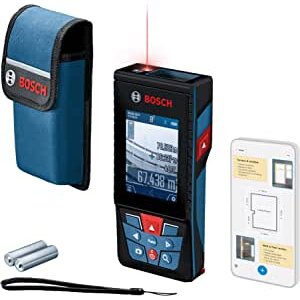Bosch Laser rangefinder GLM 150-27 C Professional (blue/black, range 100m, red laser line)