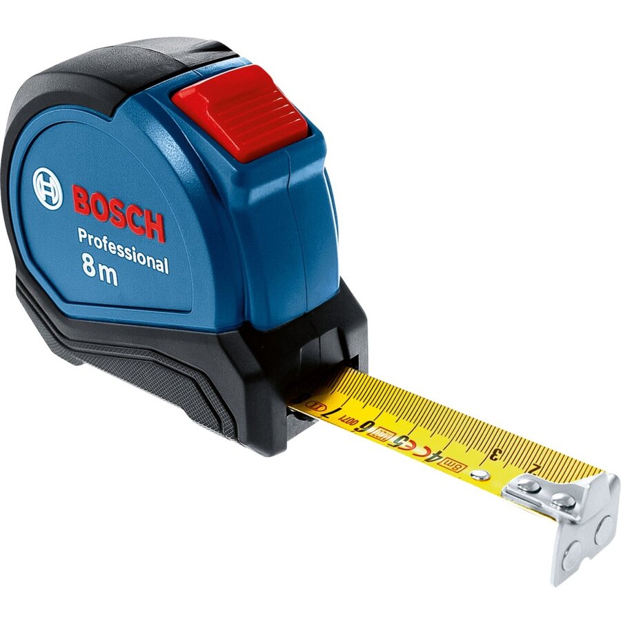 Bosch tape measure Autolock Professional, 8 meters, tape measure (blue)