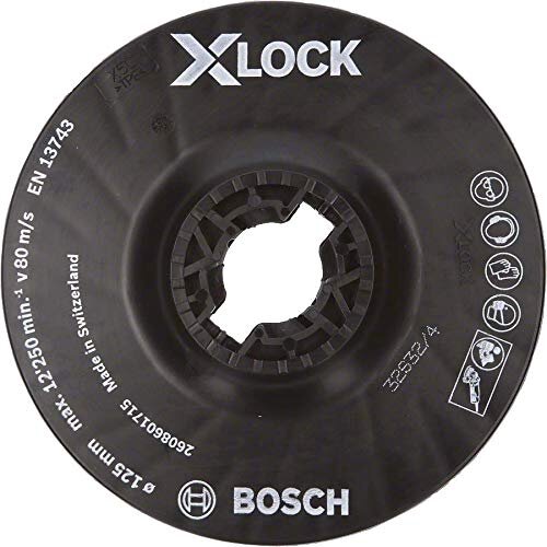 Bosch X-LOCK Backing Pad, 125 mm medium - 2608601715