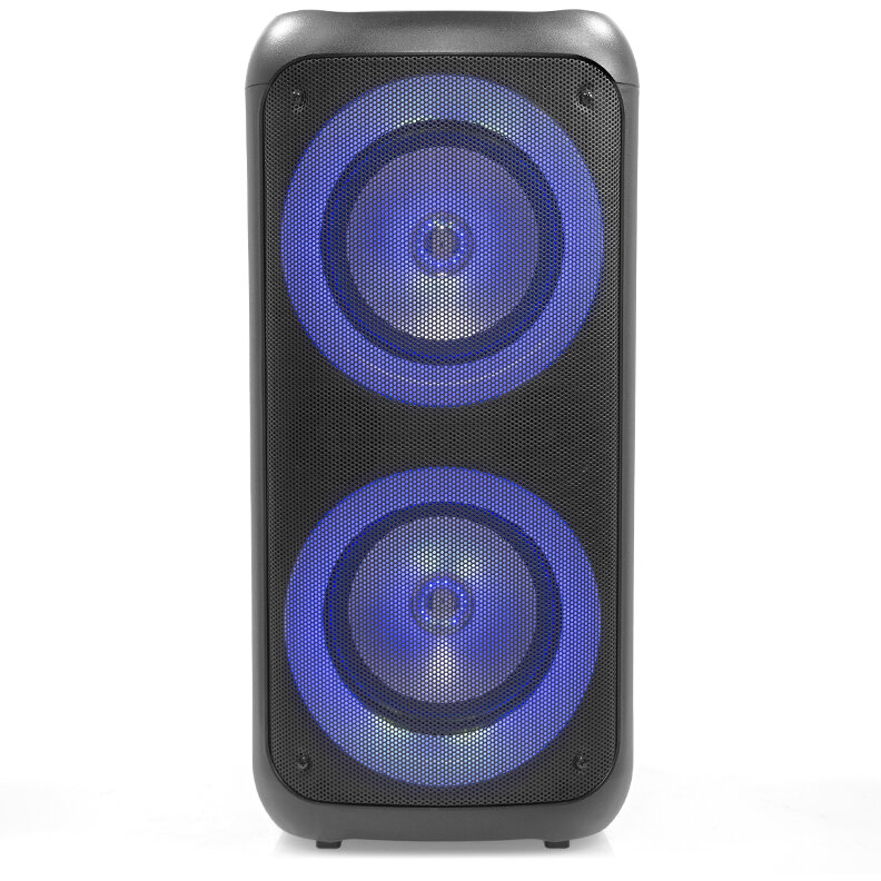 Boxa Portabila 2X8''/20Cm Cu BT/USB/SD Negru