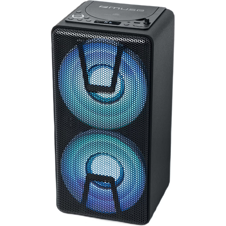 Boxa Portabila M-1820 DJ  150W Bluetooth CD USB Microfon  Negru