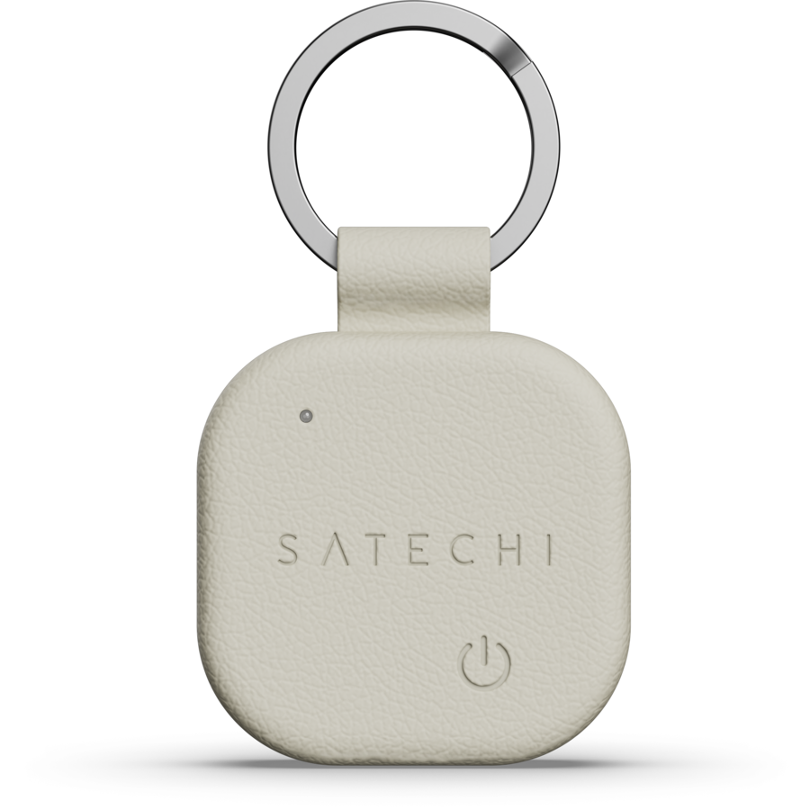 Breloc de Localizare Vegan Leather Findall Keychain Sand