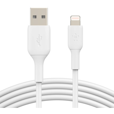 Cablu Date/Incarcare Lightning USB-A 1m Alb