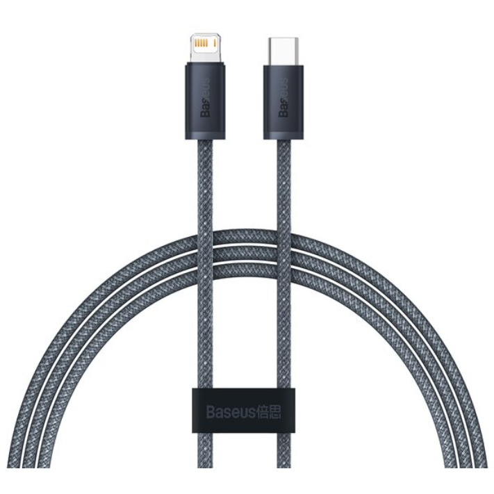 Cablu Date/Incarcare USB Lightning 1m Gri