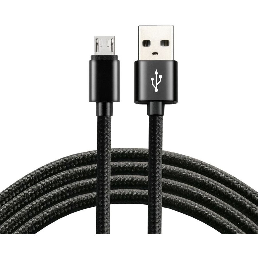 Cablu Date/Incarcare USB Micro USB 1m Incarcare Rapida Negru