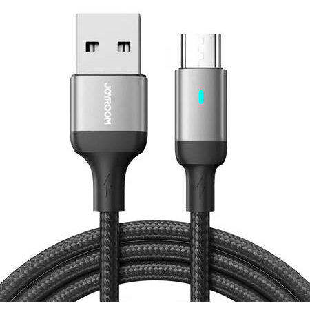 Cablu Date Micro USB-A 2,4A 2m S-UM018A10 Negru