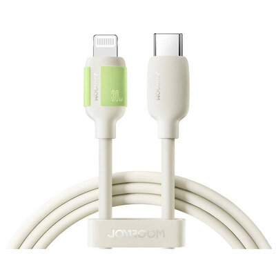 Cablu Date S-A53 USB-C Lightning 1.2m Bej