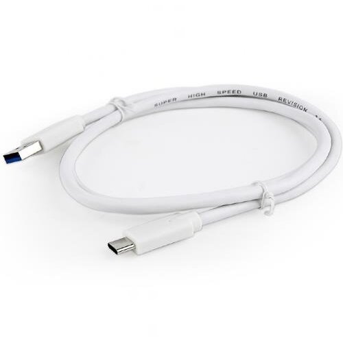 Cablu de Date / Incarcare pentru Smartphone USB 3.0 (T) la USB 3.1 Type-C (T) 36W 1M Alb