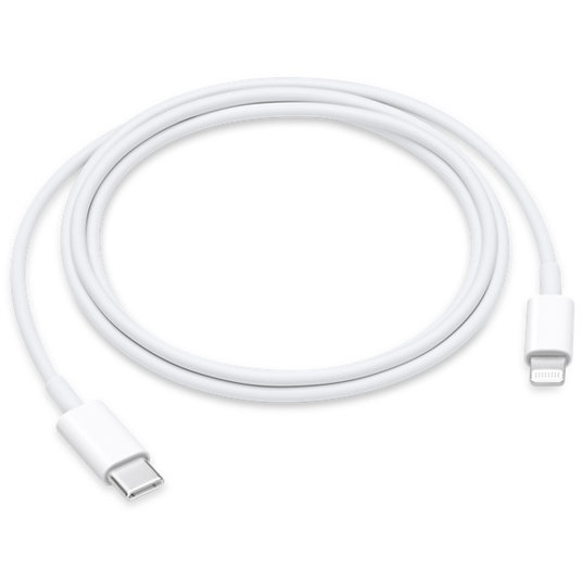 Cablu de Date/Incarcare USB-C - Lightning 1m Alb