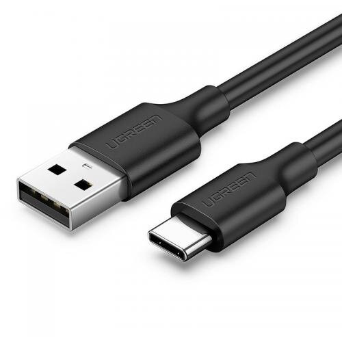 Cablu De Date Si Alimentare Fast Charging Pentru Smartphone USB La USB Type-C 3A Nickel Plating PVC 2m Negru