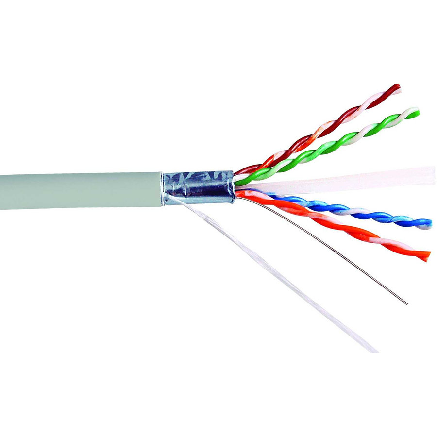 Cablu de Retea F/UTP Cat 6 305m Blue