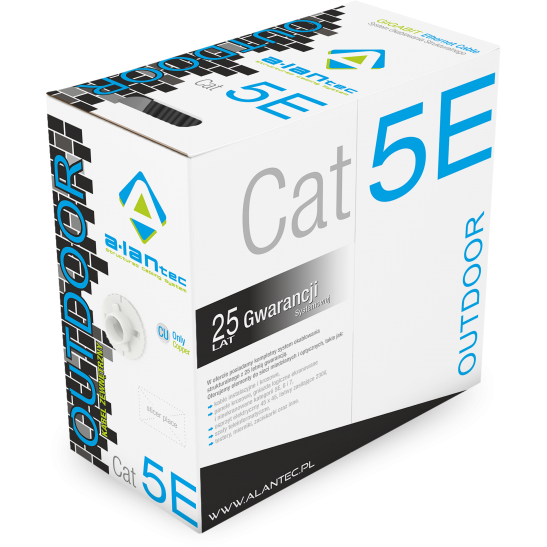Cablu Retea U/UTP Cat 5E 305m Grey