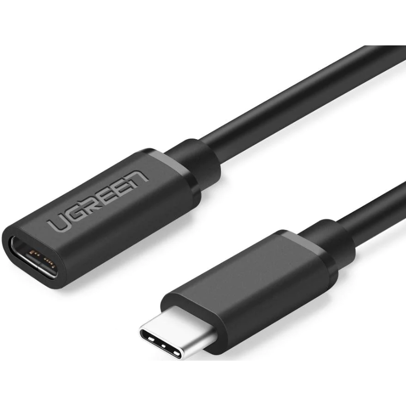 Cablu USB Type-C (T) La USB Type-C (M) 1M Negru