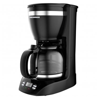 Cafetiera 900W 1.5l Timer Functie Mentinere Cafea Calda Oprire Automata Negru